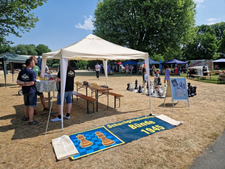 viel los beim Wir sind da Fest in Bünde