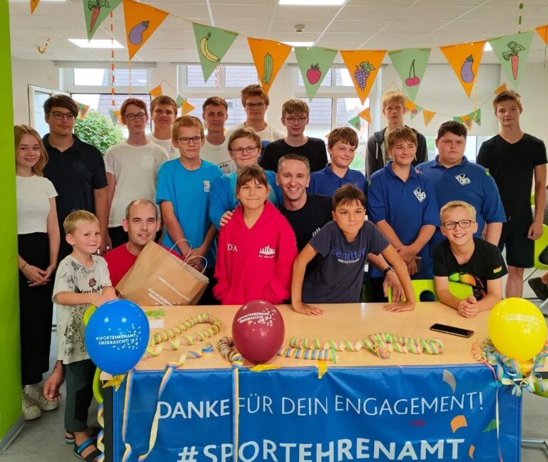#SPORTEHRENAMT ÜBERRASCHT!