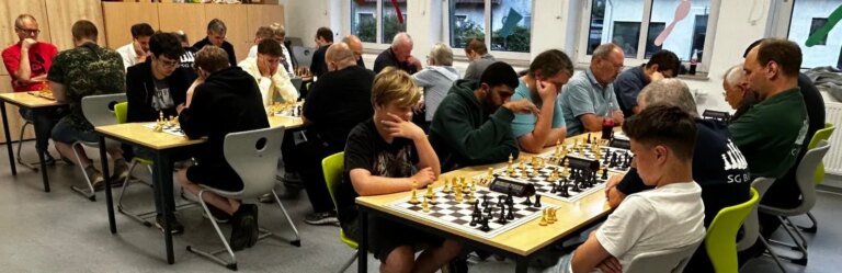 9. Bünder Schnellschachturnier: Christian Brunke gewinnt zum 5. Mal