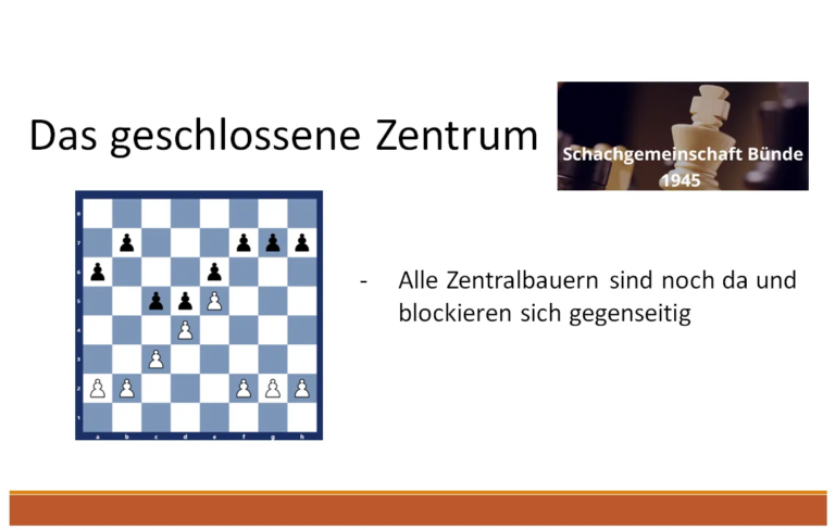 Training: Das geschlossene Zentrum